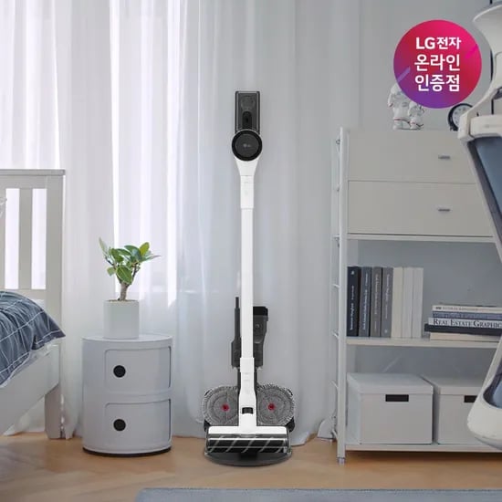 LG 코드제로 A5 무선청소기 AS527HA 물걸레흡입구