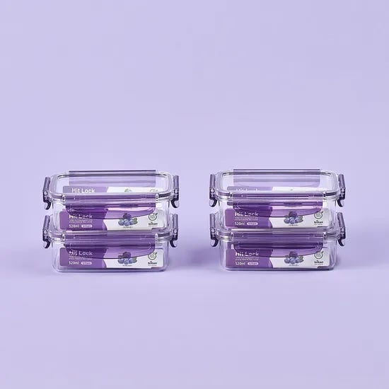히트락 올트라이탄 밀폐용기 직사각 520ml