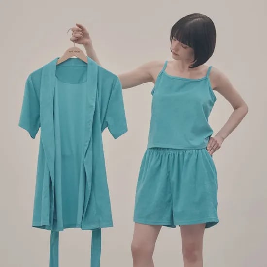 테린느 민소매 + 반바지 + 로브세트