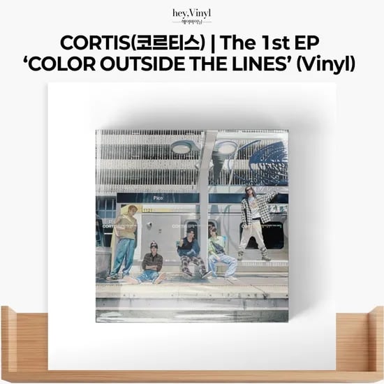 CORTIS- The 1st EP 'COLOR OUTSIDE THE LINES' Vinyl
