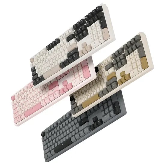 DEEPSEA M DSWK108 RGB 풀윤활 저소음 방수 무선 블루투스 키보드