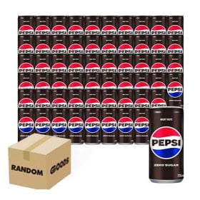 펩시제로 블랙(오리지널) 210ml 60입 랜덤굿즈(방석,냉장고 자석 등)증정 (유클가 24,500원/무배)4