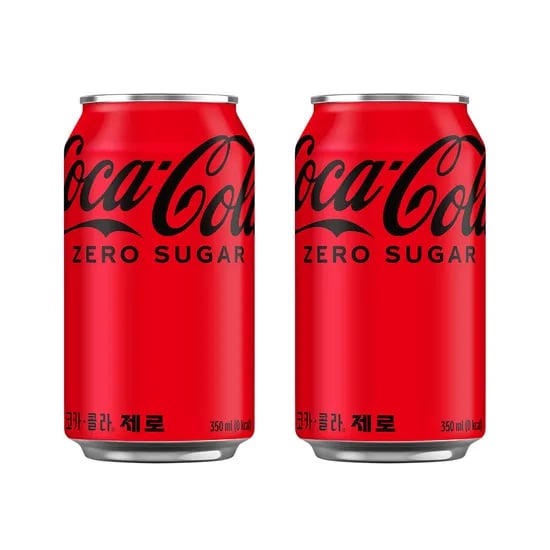코카콜라 제로 350ml 24캔 (16,320원/무료)3