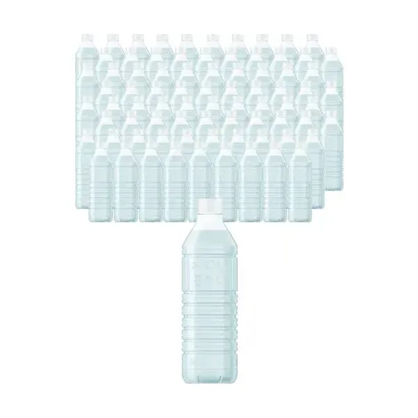 지리산 물하나 무 유라벨 500ml 80개