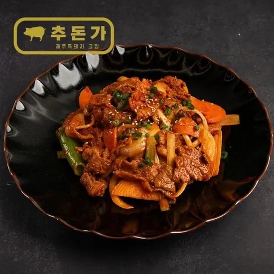 추돈가 제주 흑돼지 수제 제육볶음 500g