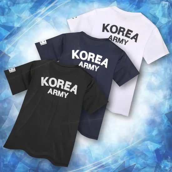 마찌 ROKA 코리아 아미 기능성 반팔 티셔츠 ~4XL (8,800/무료)