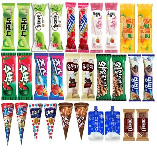 아이스크림 다양 외 30개 총 60개