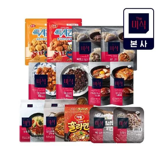 더미식 비빔면 12봉 오리지널 메밀
