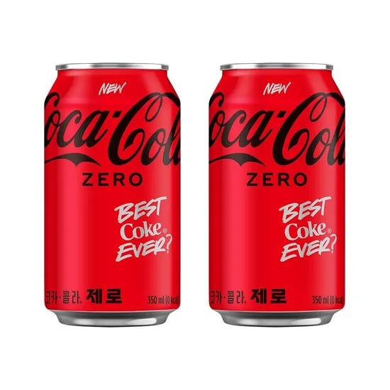 코카콜라 제로 350ml 24캔