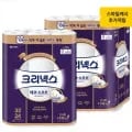크리넥스 3겹 데코앤소프트 와이드 33M 24롤 2팩