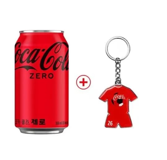 코카콜라제로 350ml * 24입+월드컵 유니폼 키링_M (15,900원/무료)
