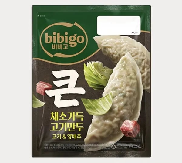 비비고 큰채소 고기만두 400g+400g (6,80원/무료)2