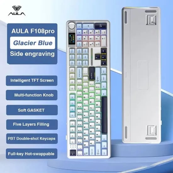AULA F108 Pro 게이밍 기계식 키보드($45.64)