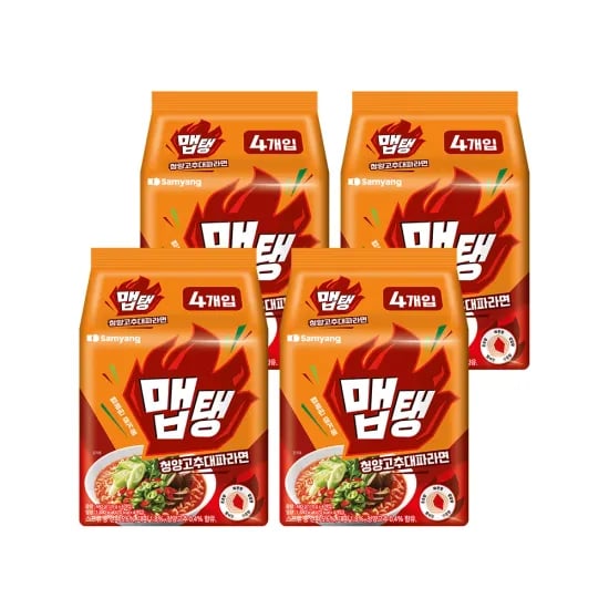 삼양식품 맵탱 청양고추대파라면 110g 16입