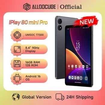 올독큐브 iPlay 80 미니 테블릿 1G 128GB ($92) 샤오신패드 11인치 2025 ($95) 프로13 ($196)6