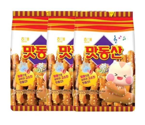 해태제과 맛동산, 300g, 3개 (쿠폰가)