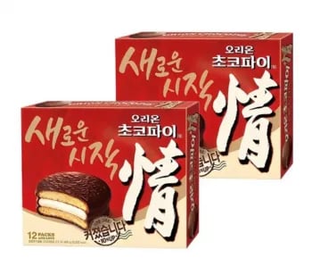 오리온 초코파이 정, 468g, 2개 (대박급, 와우)