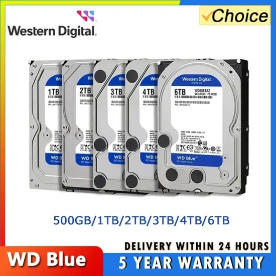 웨스턴 디지털 WD 블루 6TB