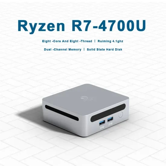 Genmachine 미니PC Ren4000 Ryzen7 4700u