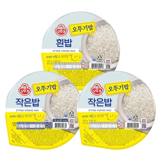 오뚜기 흰밥 210g 18+18 총36개