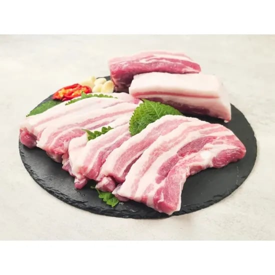 국내산 한돈 생삼겹 1kg