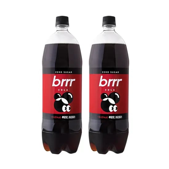부르르 제로콜라 오리지널, 1.5L, 12개