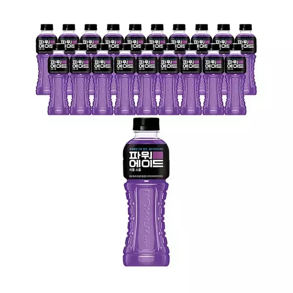 파워에이드 퍼플스톰 600ml 20개