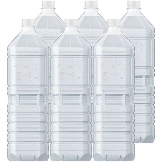 지리산 물하나 무라벨 2L 24병 (9,900원/무배)