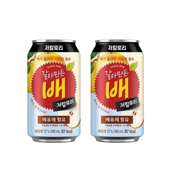 갈아만든 배 저칼로리 340ml 24개 (10,270원/무료)