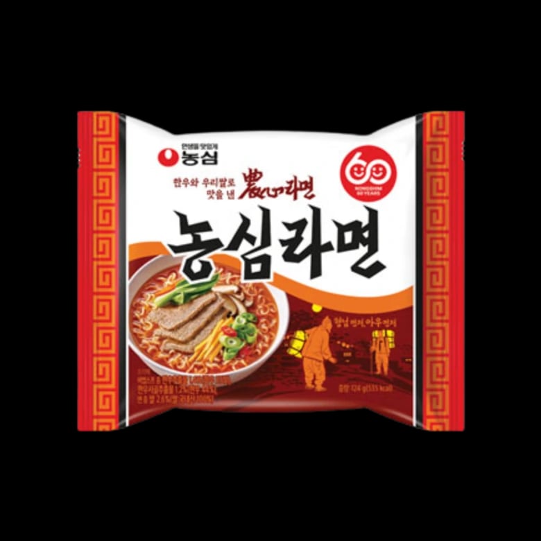 농심 라면 124g