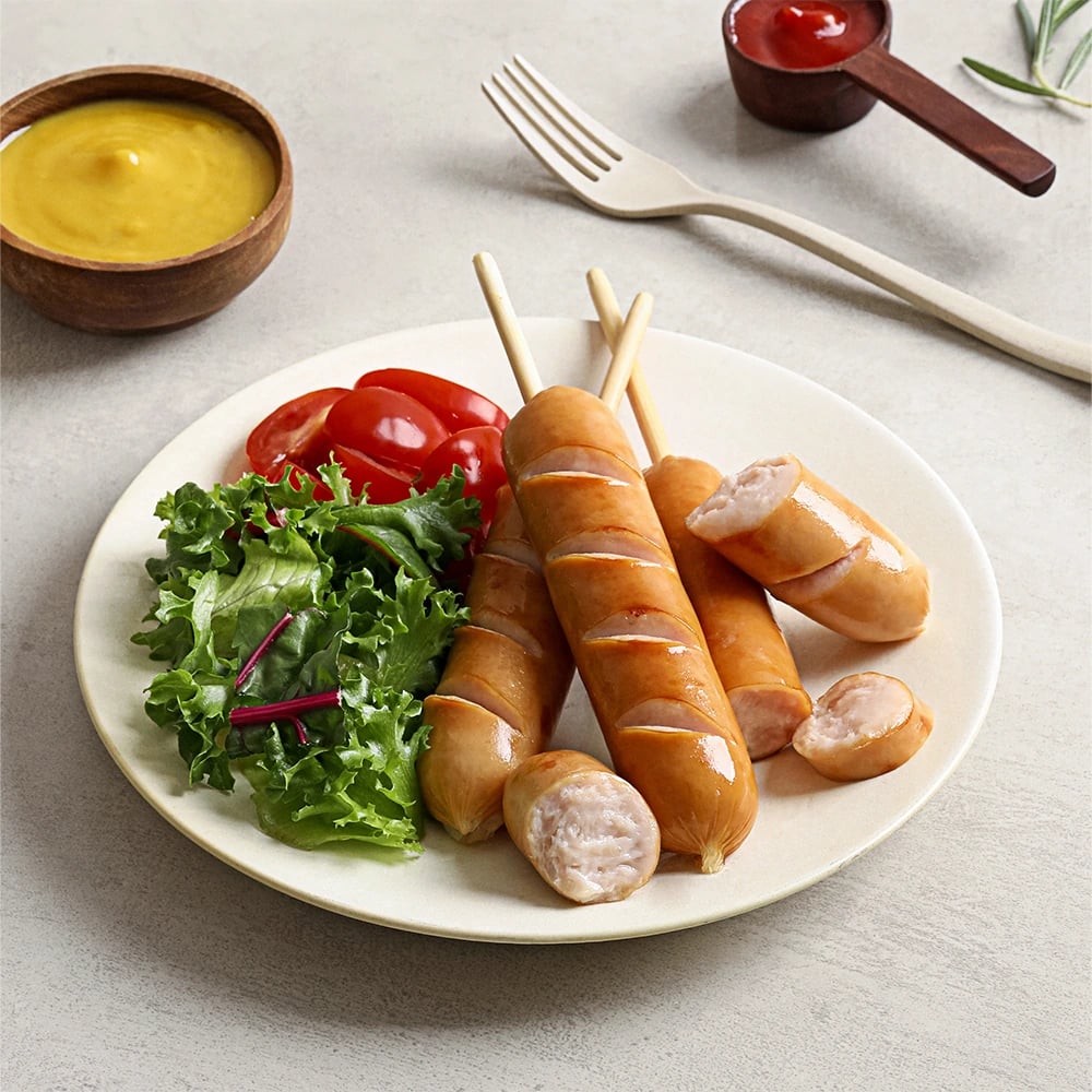 닭신 닭가슴살 소시지 프랑크 70g X 5개입 (업체별도 무료배송)