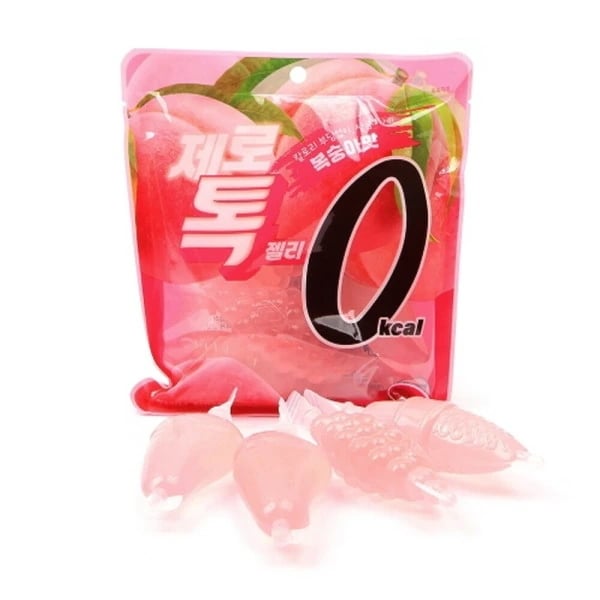 제로톡 복숭아맛 160g(40g*4개입) x 24개 (총 3,840g) 제로칼로리 젤리 (떠리무료배송)