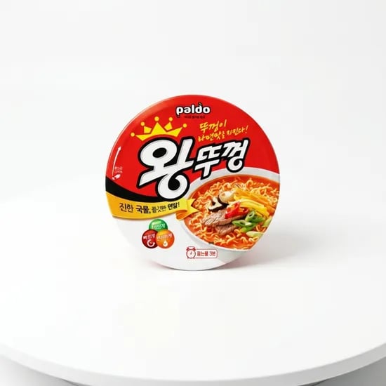 팔도 왕뚜껑, 110g, 18개, 1박스