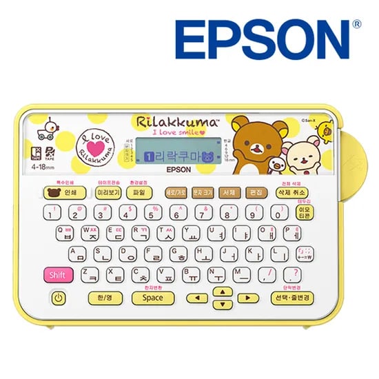 엡손 리락쿠마 라벨프린터 스티커 제작 네이머 LW-H200RK, 1개