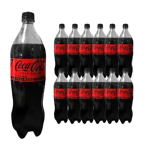 코카콜라 제로 업소용, 1.25L, 12개