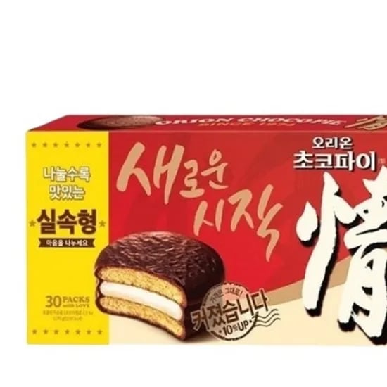 오리온 초코파이 정, 30개입, 1개