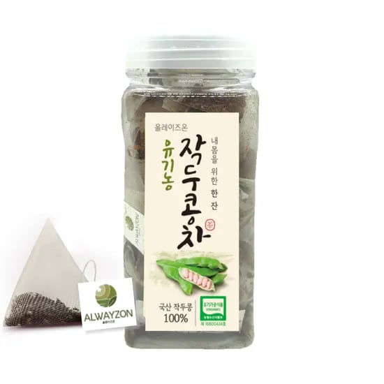 올웨이즈온 국산 유기농 볶은 작두콩차 티백, 24g, 2개, 1통