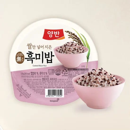 양반 흑미밥, 130g, 24개