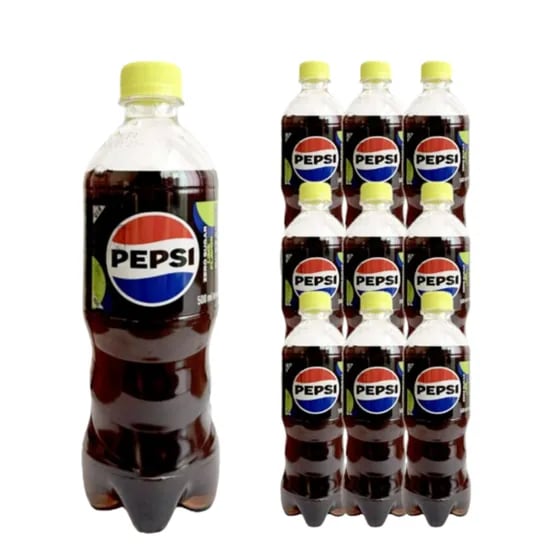 펩시콜라 제로 슈거 업소용, 라임향, 500ml, 20개