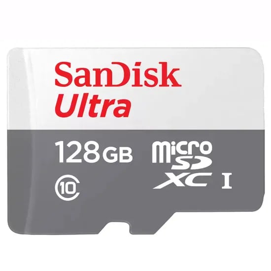 샌디스크 울트라 마이크로SD, SDSQUNR, 128GB, 1개