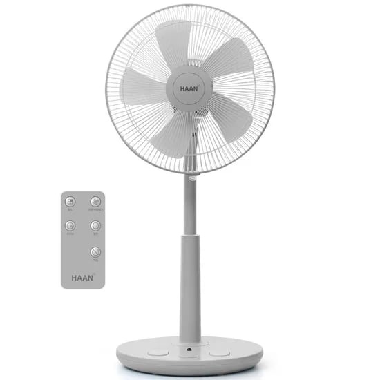 한경희 초미세풍 발터치 리모컨 선풍기, HAAN-HDC230, 그레이, 1개