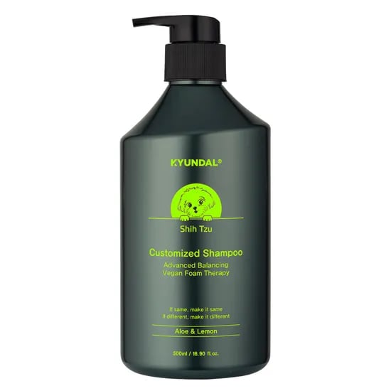 쿤달 시츄 전용 천연 보습 가려움 완화 강아지 애견 샴푸, 500ml, 1개