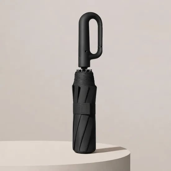 카리비너 우산, 블랙, 01, 1개