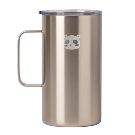 믿추 보온 보냉 머그텀블러, 스테인리스, 650ml, 1개