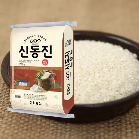 삼원농산 신동진 쌀, 20kg, 1개