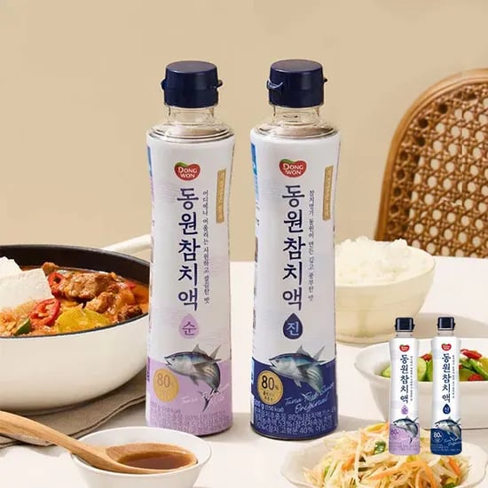 동원 참치액 진 + 순, 900g, 2개