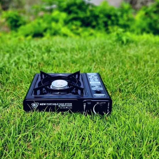 맥스 휴대용 가스버너 MS-2500, 블랙, 1개