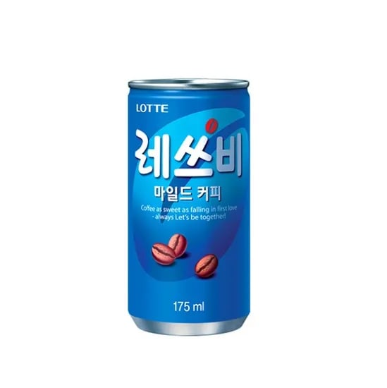 롯데칠성음료 레쓰비 마일드 캔커피, 175ml, 60개
