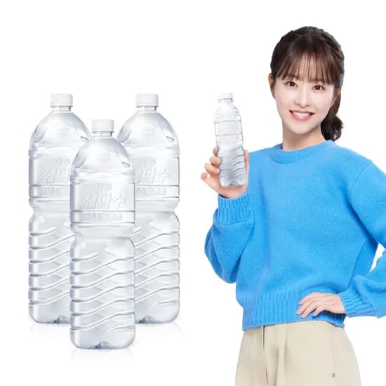 제주 삼다수, 무라벨, 2L, 18개