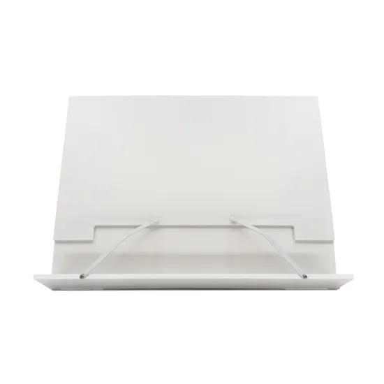 힐링쉴드 초경량 휴대용 독서대 LS04, 화이트, 265x200x10mm
